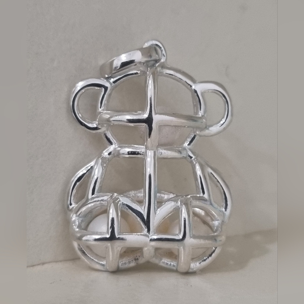 Tous Costura Pendant in Sterling Silver